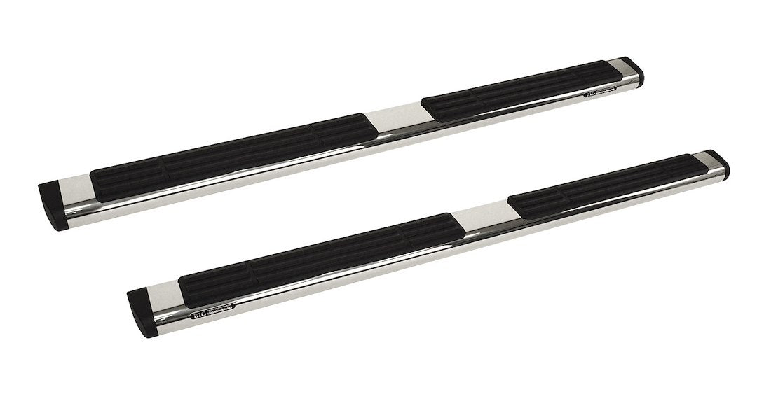 BIG Country Simple No-Drill Installation Nerf Bar Component 396806 - Platinum Widesider Bars Stainles