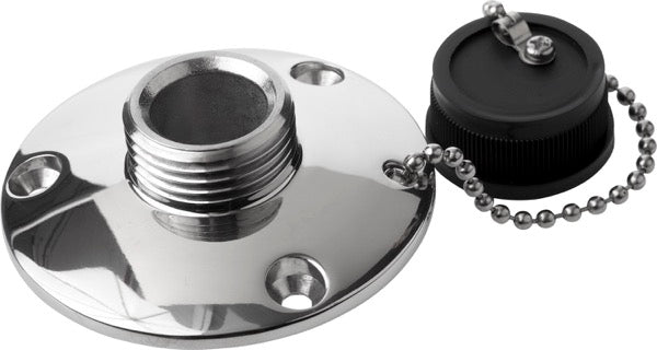 SEA DOG Standard Male Hose Connector Boat Washdown Fitting 513120-1 - SS Water Outlet