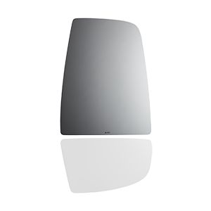 Burco Mirror Smooth Edges For Safety Exterior Mirror Glass 4587 - Mirror Side View