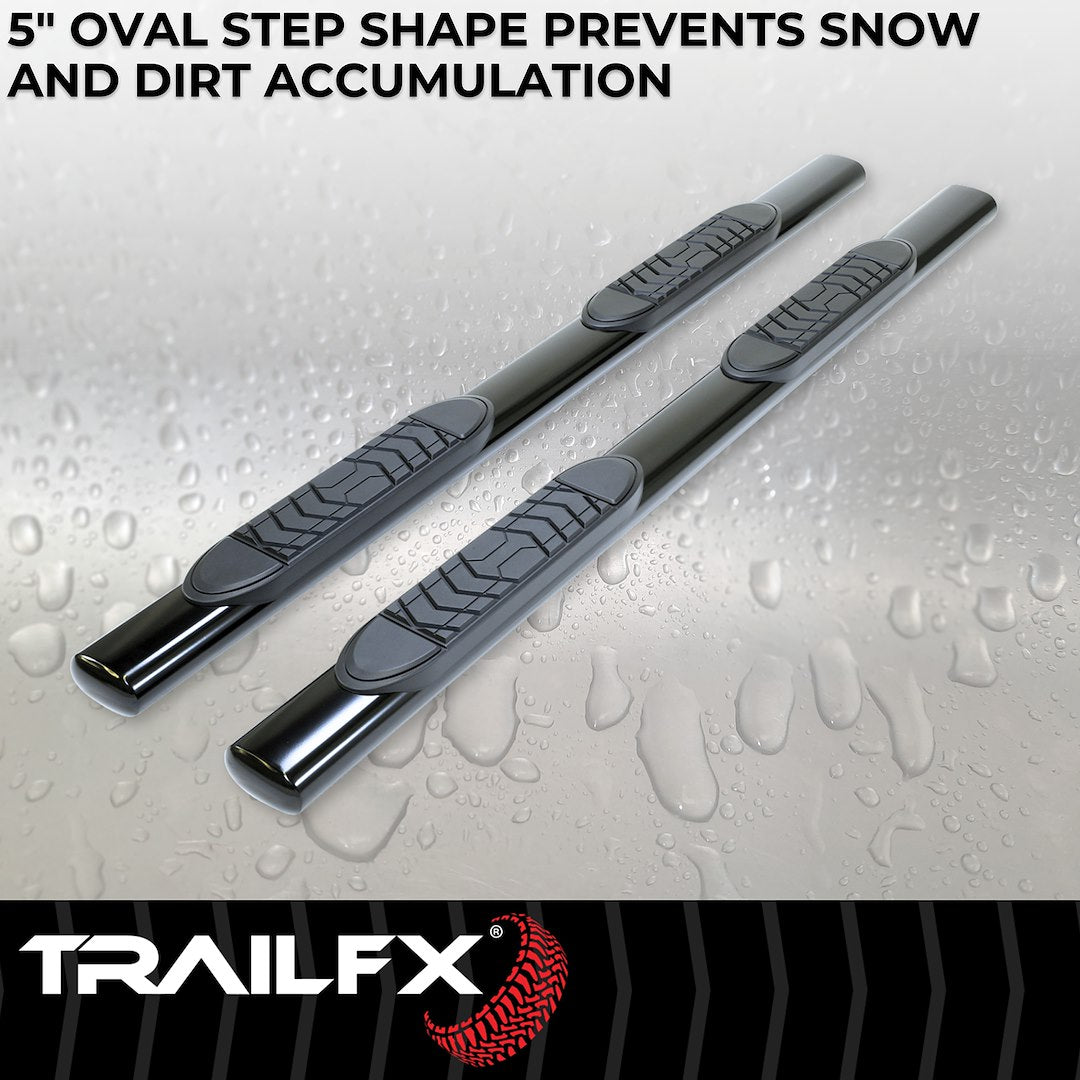 Trailfx A7048B Nerf Bar - Black