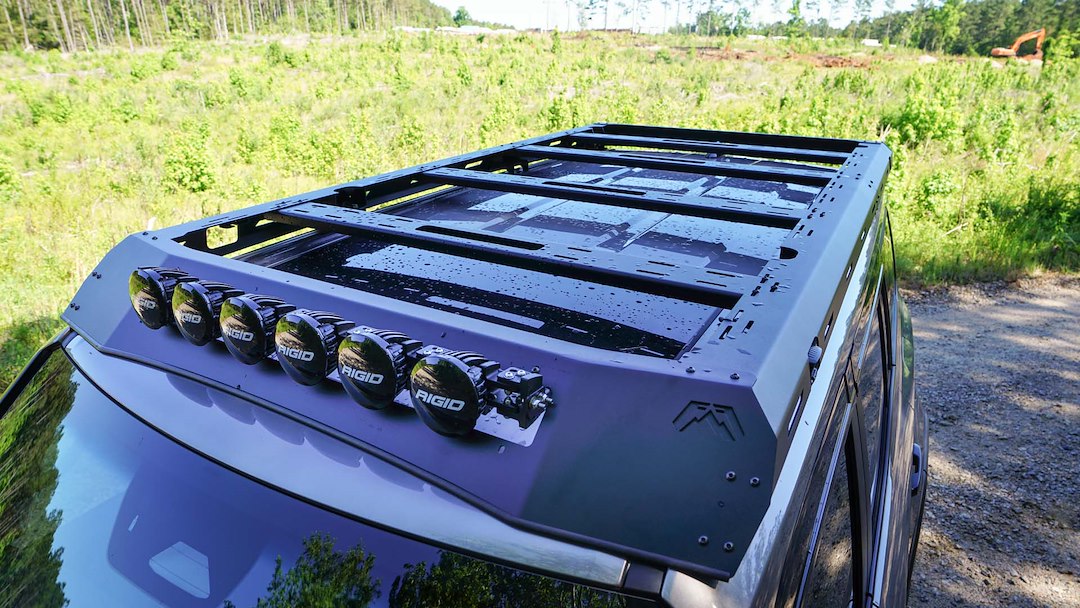 FAB Fours Limited Lifetime Warranty Roof Rack TL24-RR67-1 - 24-25 Toy Land Cruiser