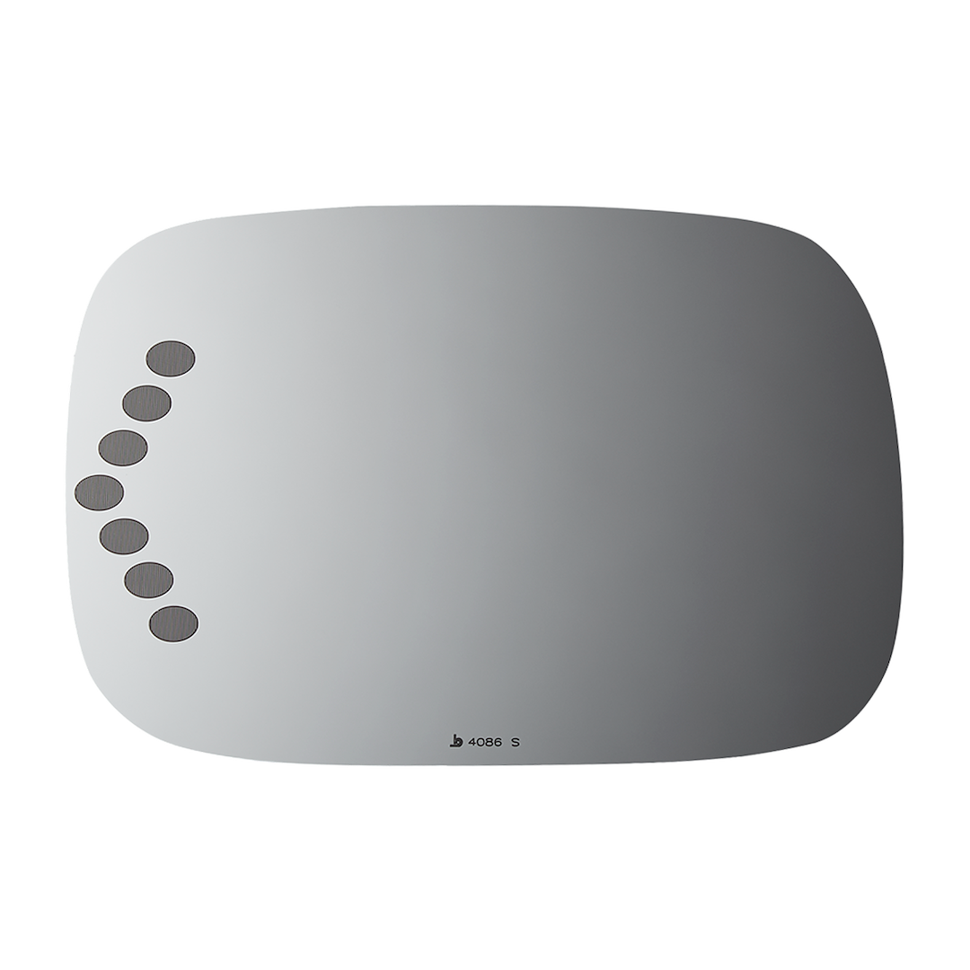 Burco Mirror Smooth Edges For Safety Exterior Mirror Glass 4086S - Mirror Side View Signal