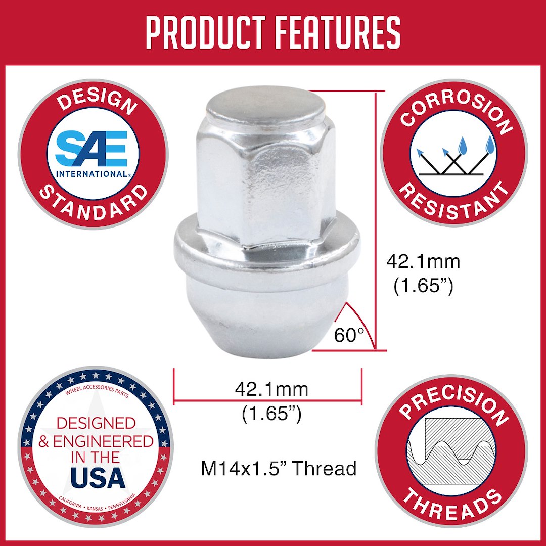 Revolution 661148 Lug Nut - Large