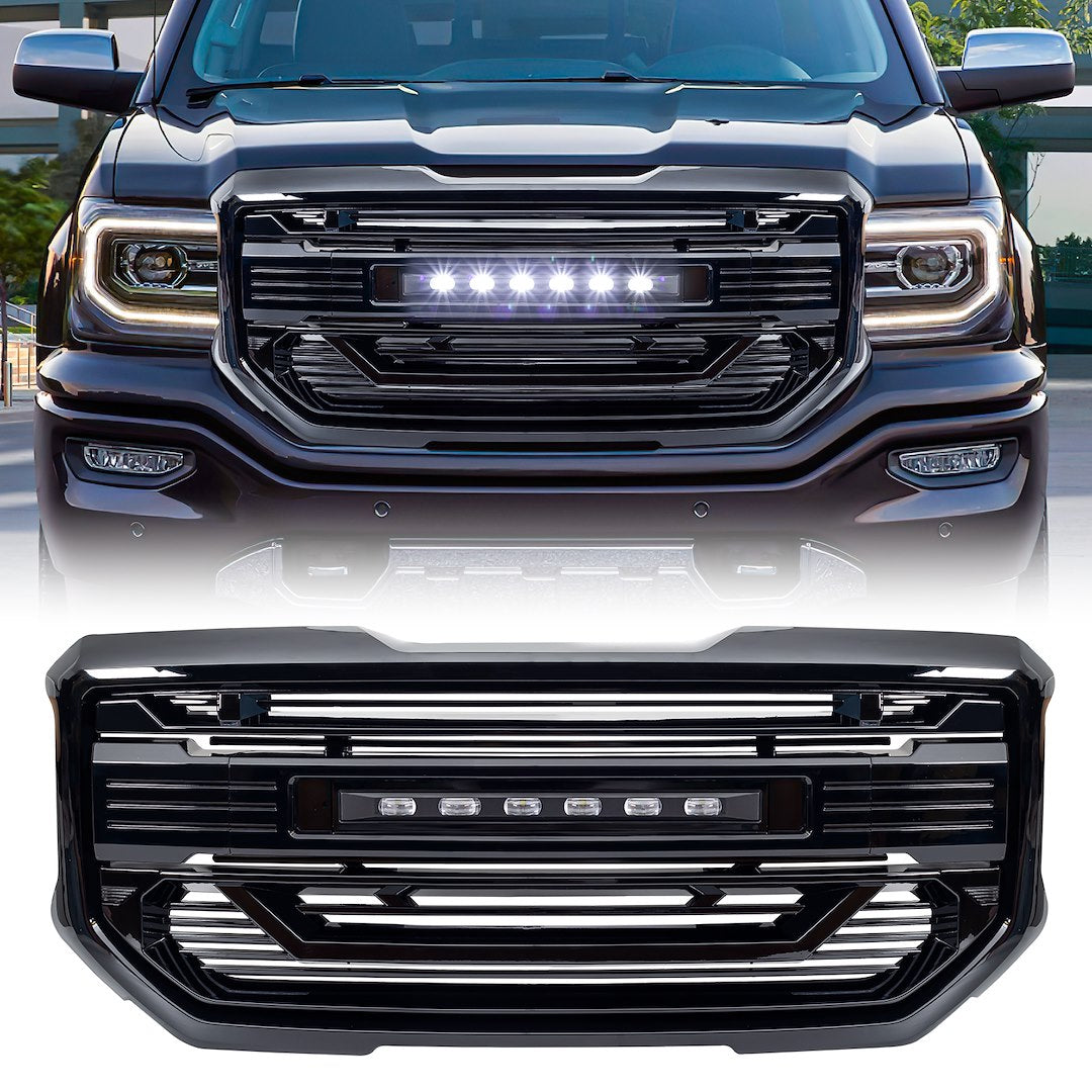 American MOD Patented American Modified Design Grille Amgmaa00102 - Armor OFF-Road Lights GL