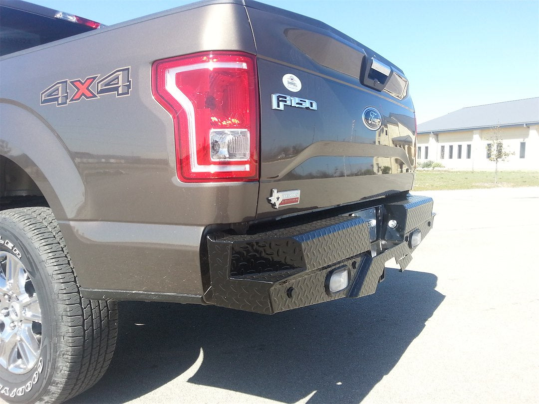 Frontier TRU Accommodates Vehicle Backup Sensors Bumper 100-11-5011 - Diamond Back Ford