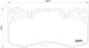 Hella 355016151 Premium quality brake pads - Disc Pad