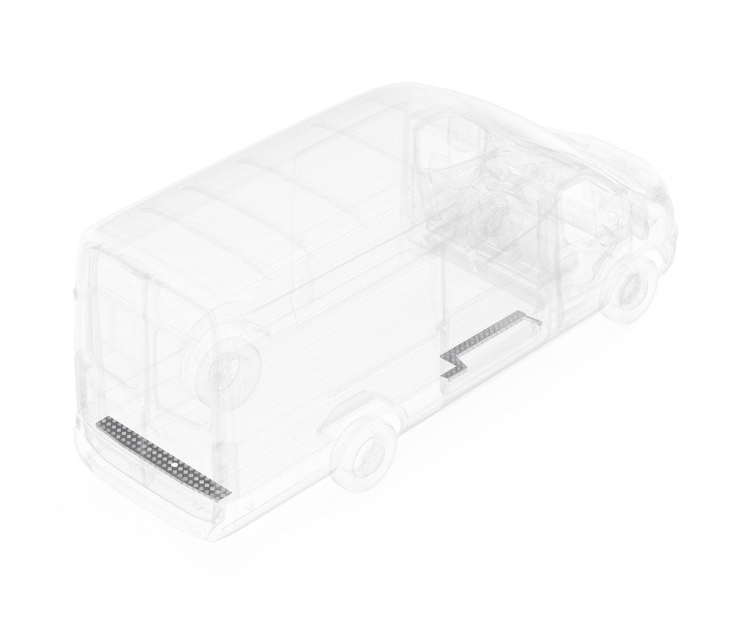 Legend Fleet Limited Lifetime Warranty Door Sill Protector 709-151-1010.2 - Transit Set Side Rear