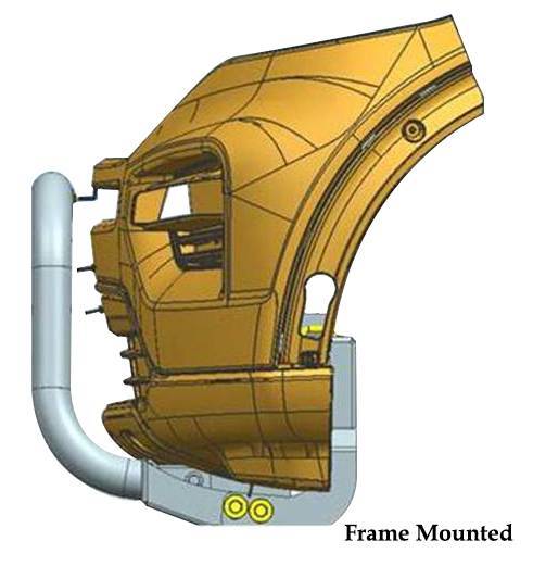 Black Horse Tough Frame Mounted Bull Bar MBT-MG203 - Max
