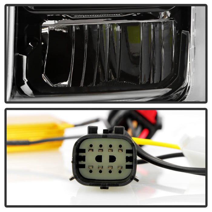 Spyder 9960079 Headlight Assembly - Black