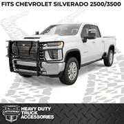 Cattleman Two Vertical Center Protection Bars Grille Guard 1132PS - Sensors-Camera CO