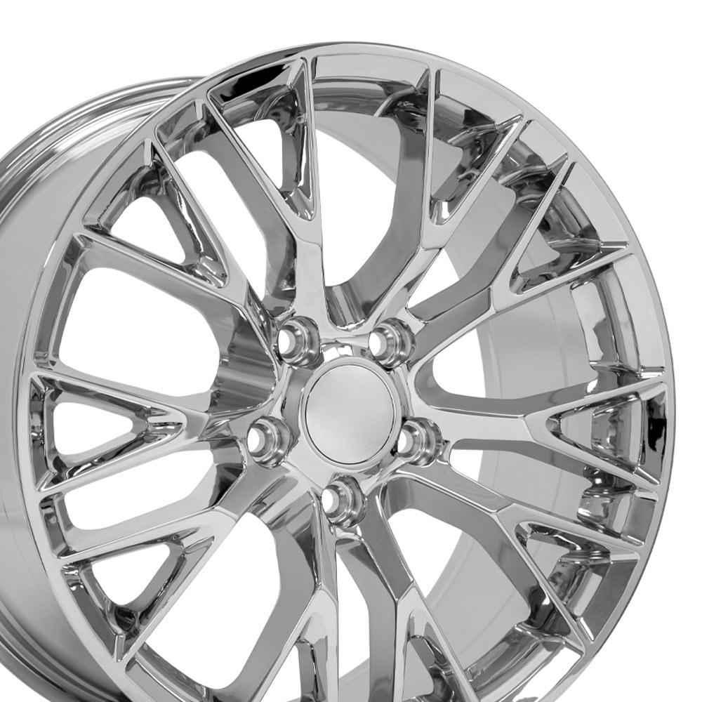 OE Wheels With Center Cap CV22B-18085-5475-56C - 18 Replica CV22 Fits Chevrol