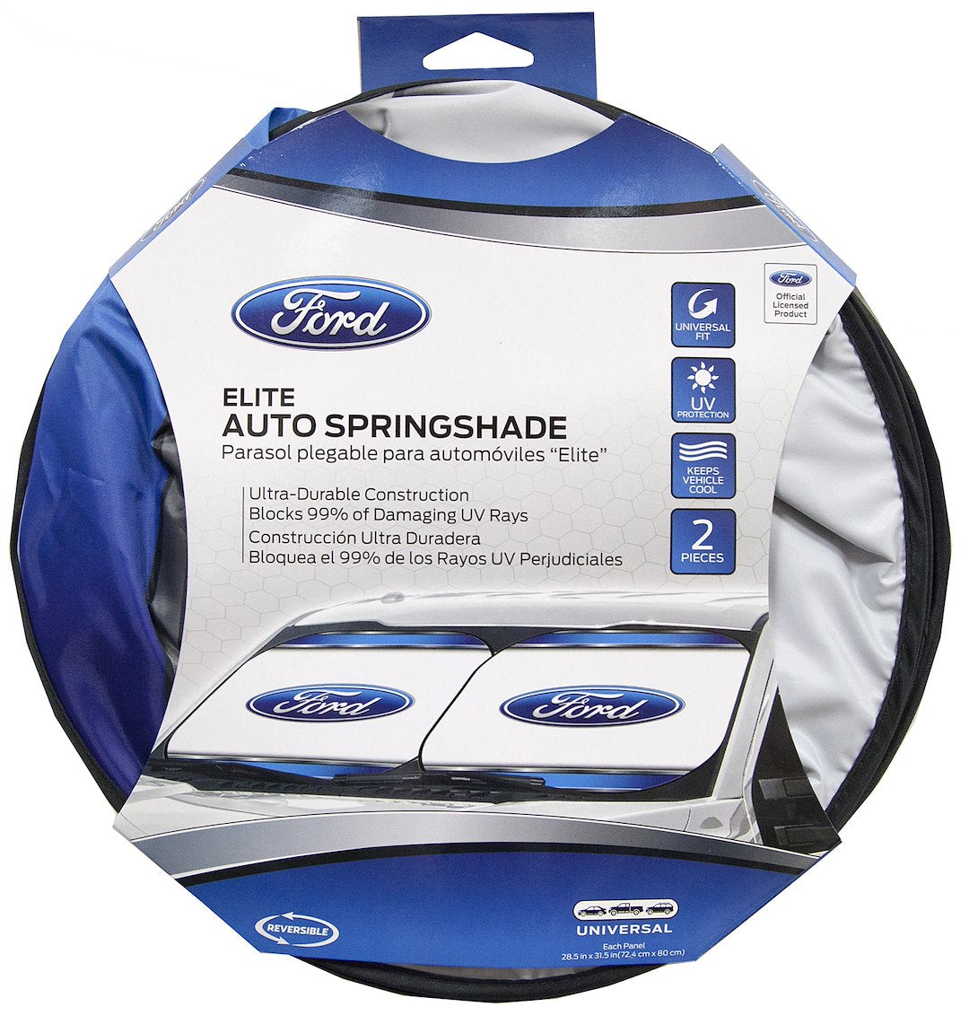 Plasticolor Protects Car Interior Window Shade 003741W01 - Ford Elite Series Magic Spring Prep
