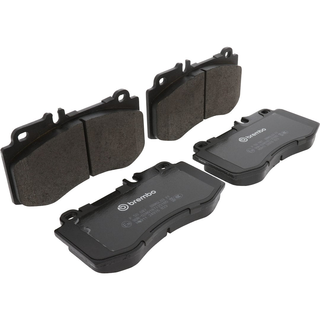 Brembo Premium Low-Met OE Equivalent Pad Brake Pad P50087 - Disc Set