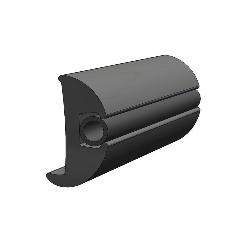 V11-2423BBK70-2 Taco Metals Flexible Rub Rail Kit Black W/ Bla