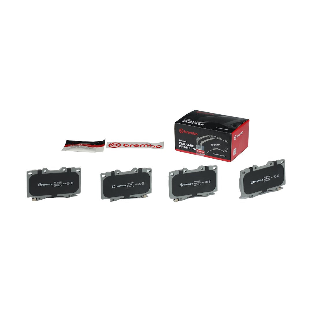 Brembo Premium Low-Met OE Equivalent Pad Brake Pad P83048N - Disc Set