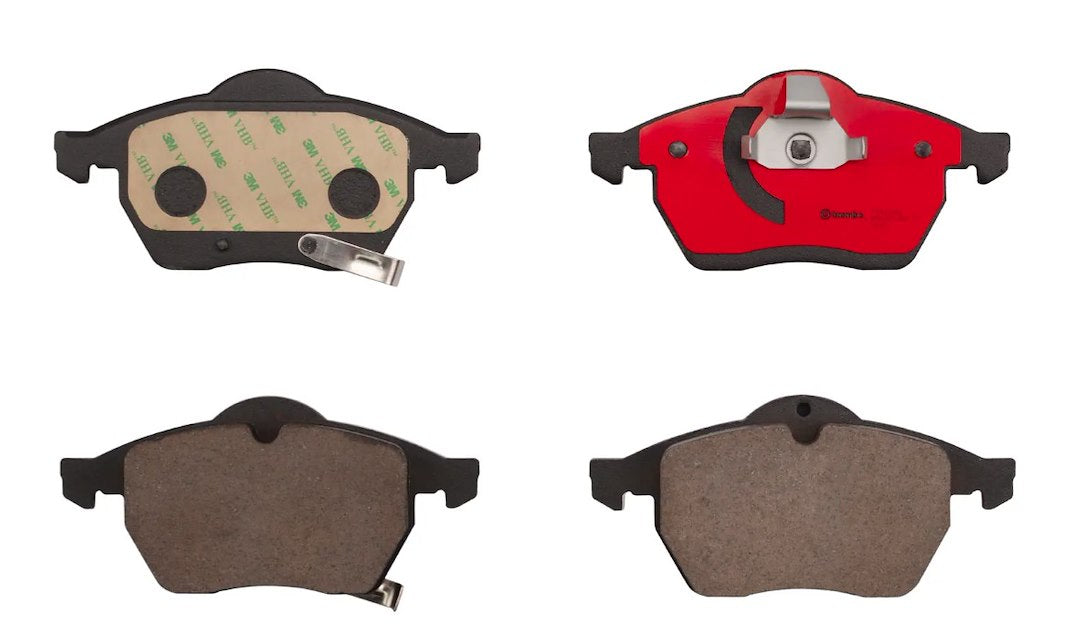 Brembo Premium Low-Met OE Equivalent Pad Brake Pad P59029N - Disc Set
