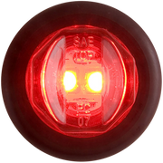 Optronics Hard Wired Connection Clearance Light MCL11RKB - Red Led UNI-Light Grommet