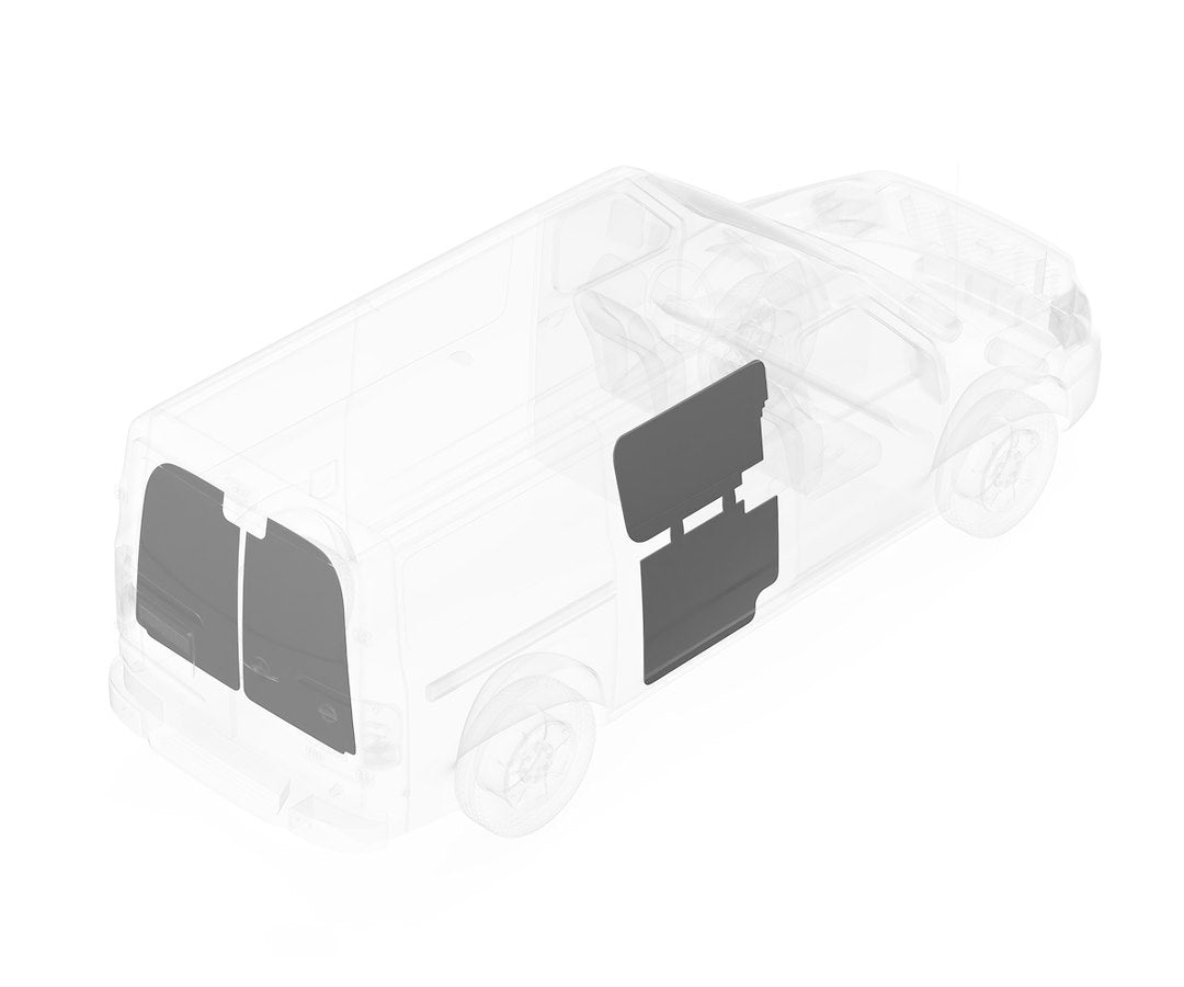 Legend Fleet Precision Cut Van Wall Liner 523-114-2613 - Door NV Cargo HR