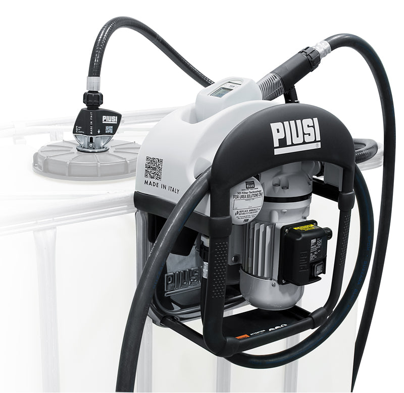 Piusi 12V Three25 9GPM Automatic Metered Fuel Transfer Pump with Filter