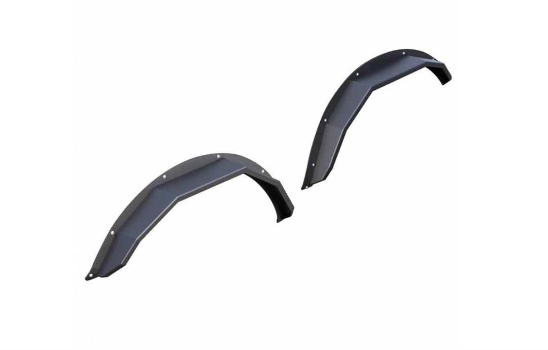 FF-FBFR21HD Black Horse Front & Rear Fender Flares