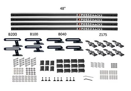 Exposed Rack 8-00-5675-BK Roof Rack Kit