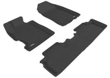 L1HD03601509 3D Maxpider 3D Kagu Floor Mat 2 Row Set Black