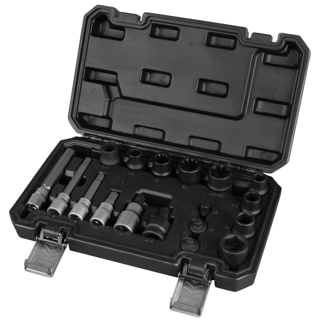 W86025 Perform Tool 18Pc Brake Caliper Socket Set