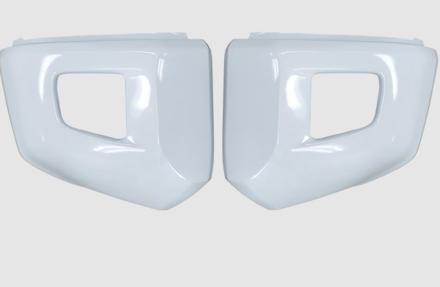 DU30SW Ecoological Super White Bumper Overlay With Sen