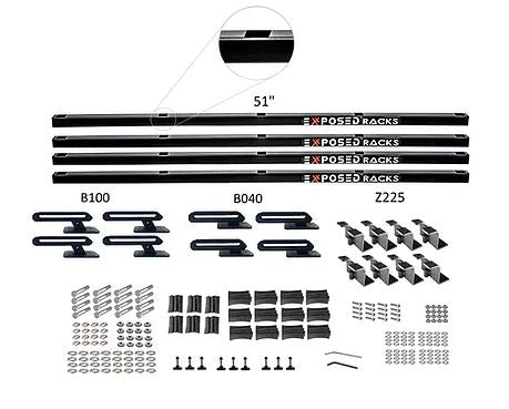 Exposed Rack 8-00-4778-BK Roof Rack Kit