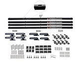 Exposed Rack 8-00-4778-BK Roof Rack Kit