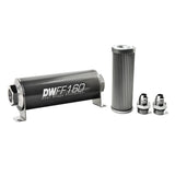 8-03-160-010K-8 Deatschwerks -8An 10 Micron 160Mm In-Line Fuel