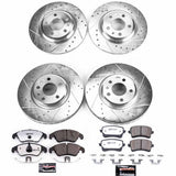 K5754-26 Powerstop Street Warrior Brake Kit