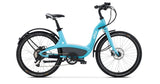 E03C3G9B90A Elby Bikes Malibu Blue S2- 9 Speed Dealer Pkg