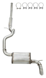 SJJ25SQ Pypes Exhaus 2018-22 Jeep Jl High Ground Clearan