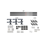 Exposed Rack 8-00-7681-BK Roof Rack Kit