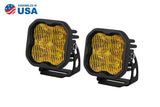 DD6126P Diode Dynamic Worklight SS3 Sport Yellow SAE Fog pair, ideal for RV, automotive, powersports, off-road, marine, exterior, truck accessories, interior, truck bed, RV parts, RV Lighting, Audio & Electronics, AVADA - Best Sellers, Must Haves