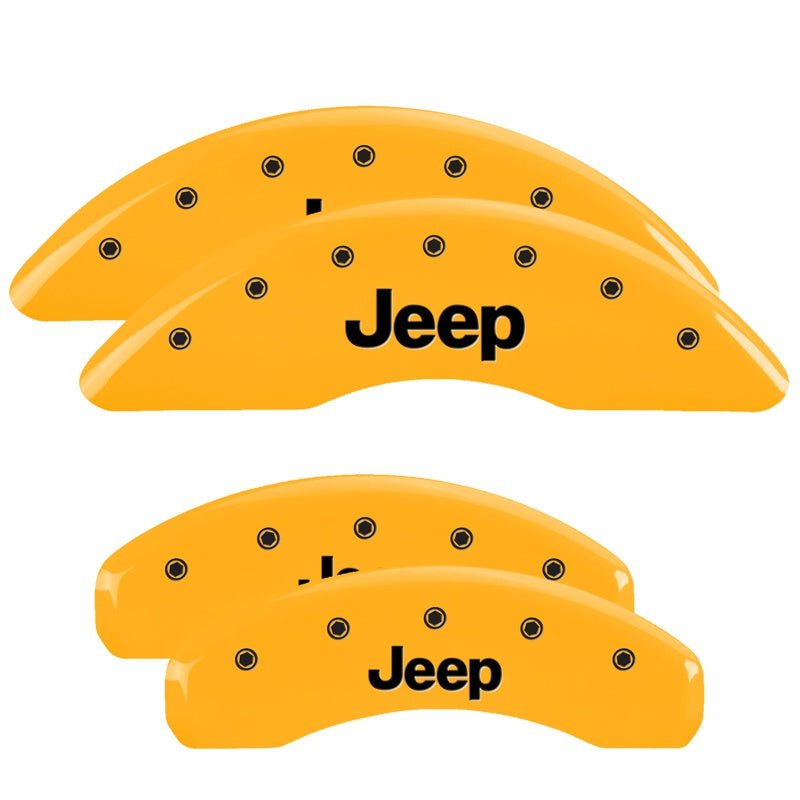 42023SJEPYL Mgp Caliper Set Of 4 Caliper Covers  Engraved F