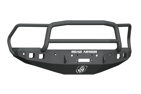 4162F5B Road Armor Stealth Front Bumper Lonstr for ultimate vehicle protection and rugged durability.