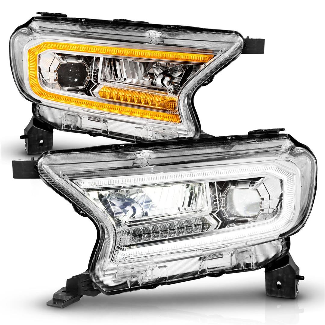 111614 Anzo Led Projector Headlight; Full Led;