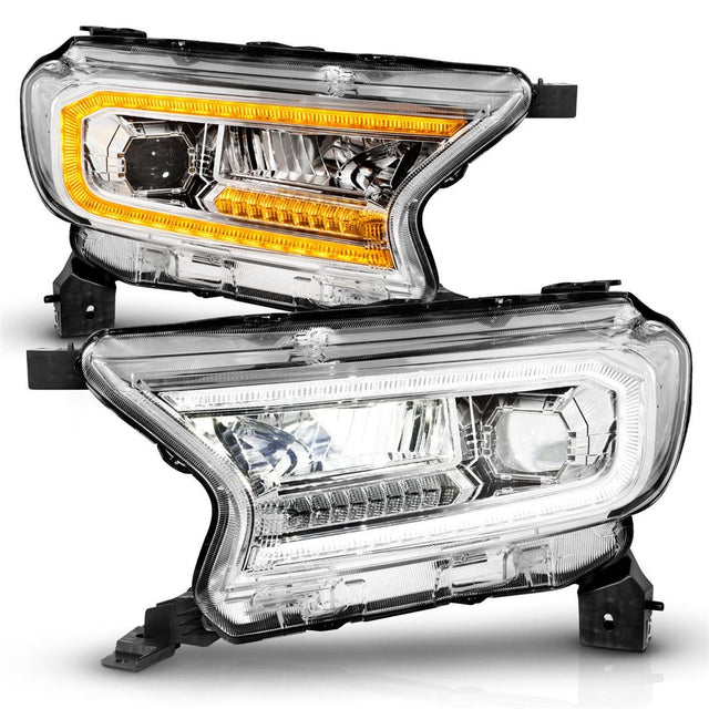 111614 Anzo Led Projector Headlight; Full Led;