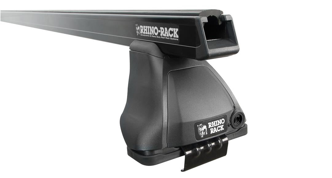 JA5569 Rhino Rack Vortex 2500 Silv 2 Bar Roofrck