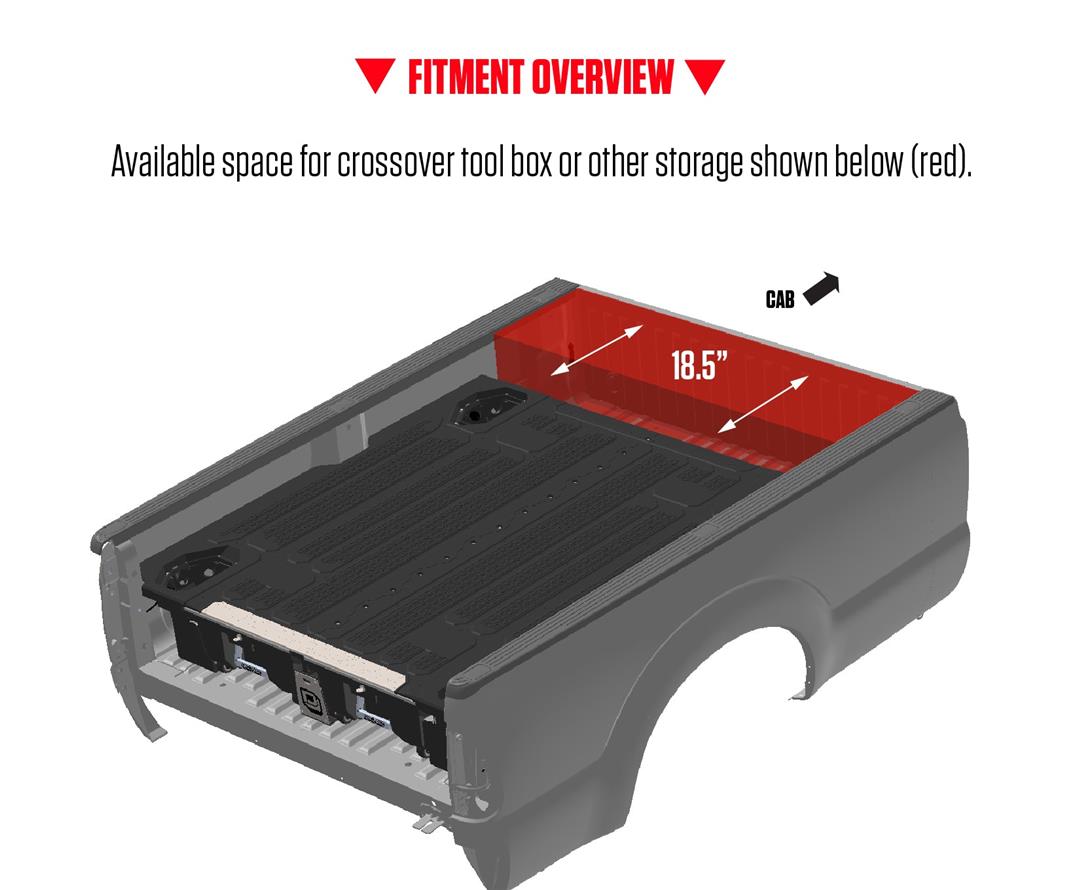 DF7 Decked Ford F150 8 Foot Aluminum (2015-Cur