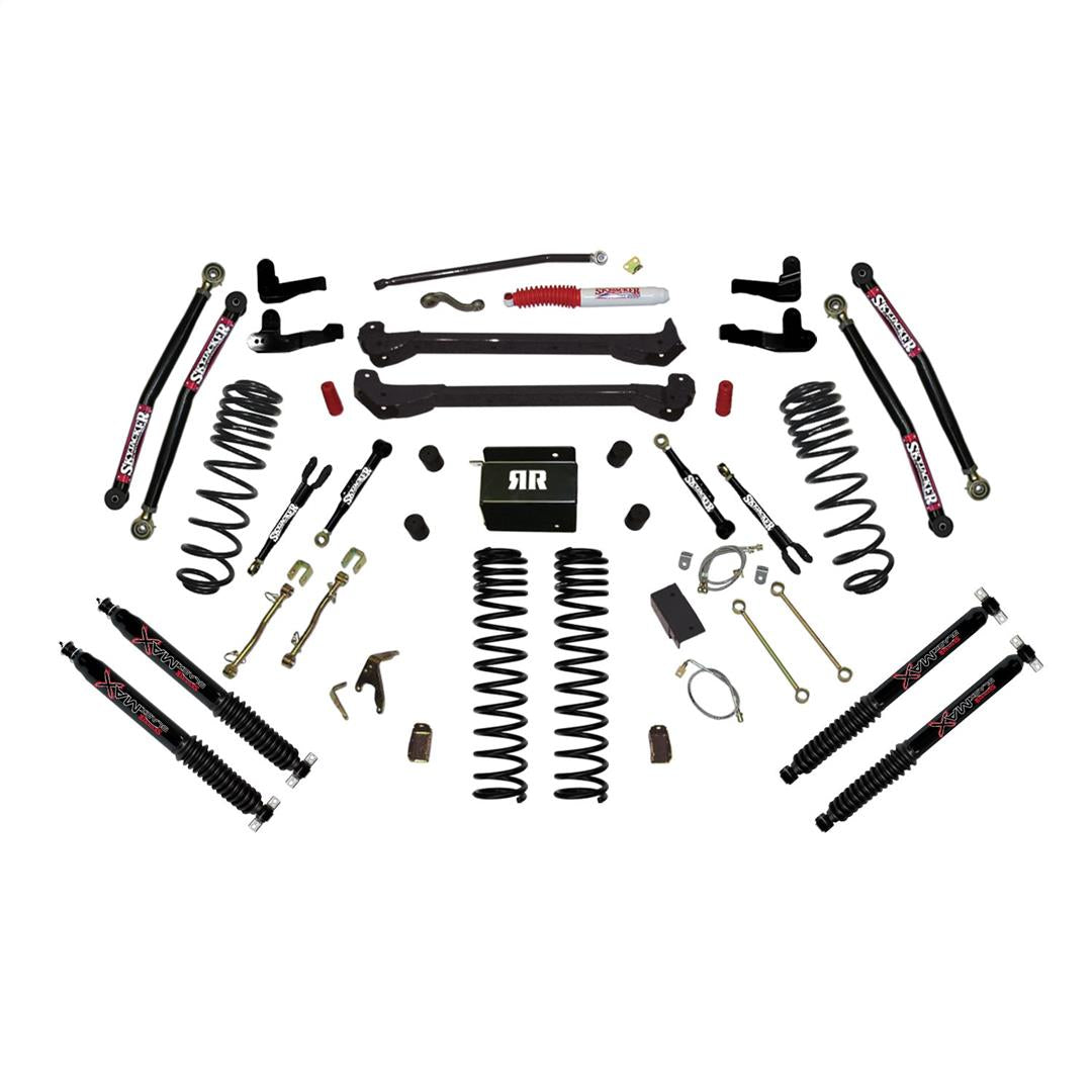 TJ60RR2LTK-B Skyjacker 6' Kit W/Black Max Shocks