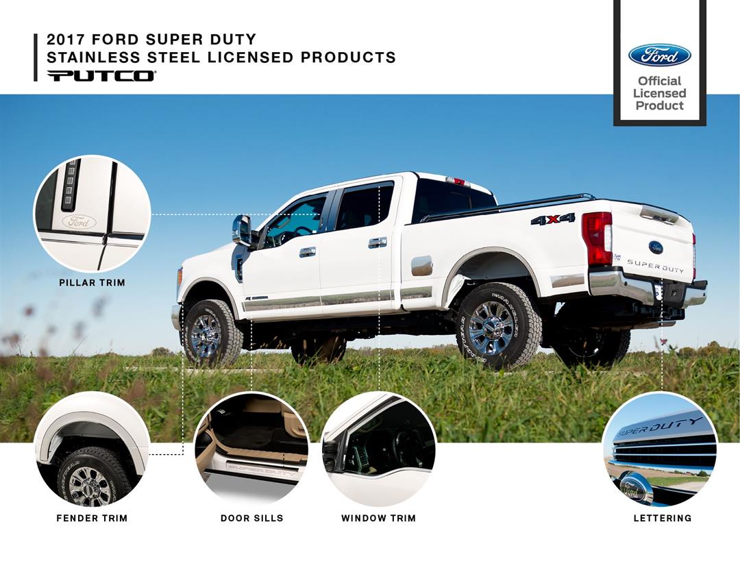 FORD1 Putco 2017 Ford Super Duty Ss Package