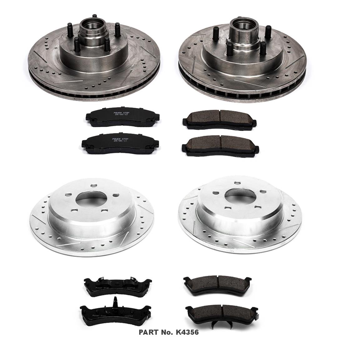 K4356 Powerstop 1 Click Brake Kit