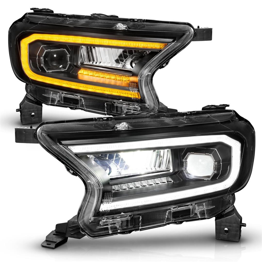 111613 Anzo Led Projector Headlight; Full Led;