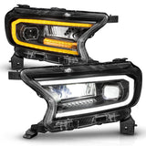111613 Anzo Led Projector Headlight; Full Led;