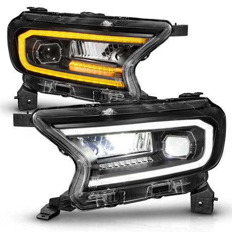 111613 Anzo Led Projector Headlight; Full Led;