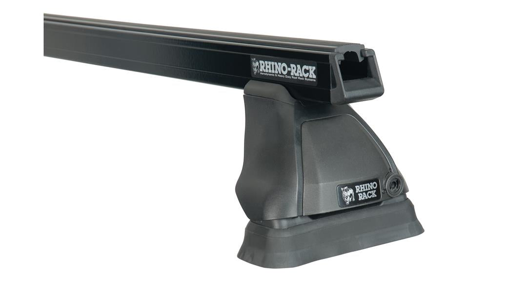 JA4549 Rhino Rack Vortex 2500 Blk 2 Bar Roofrck