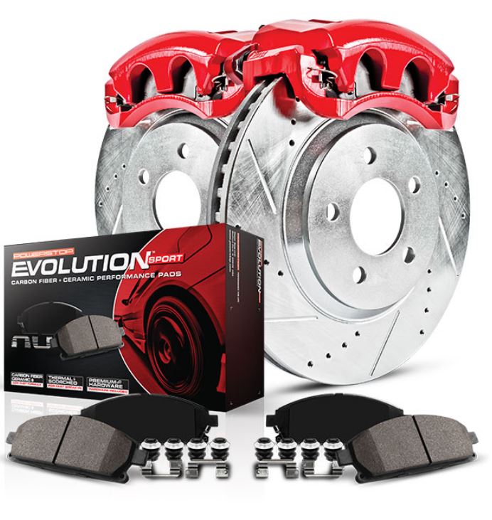 KC114A Powerstop 1 Click Kit W/Calipers